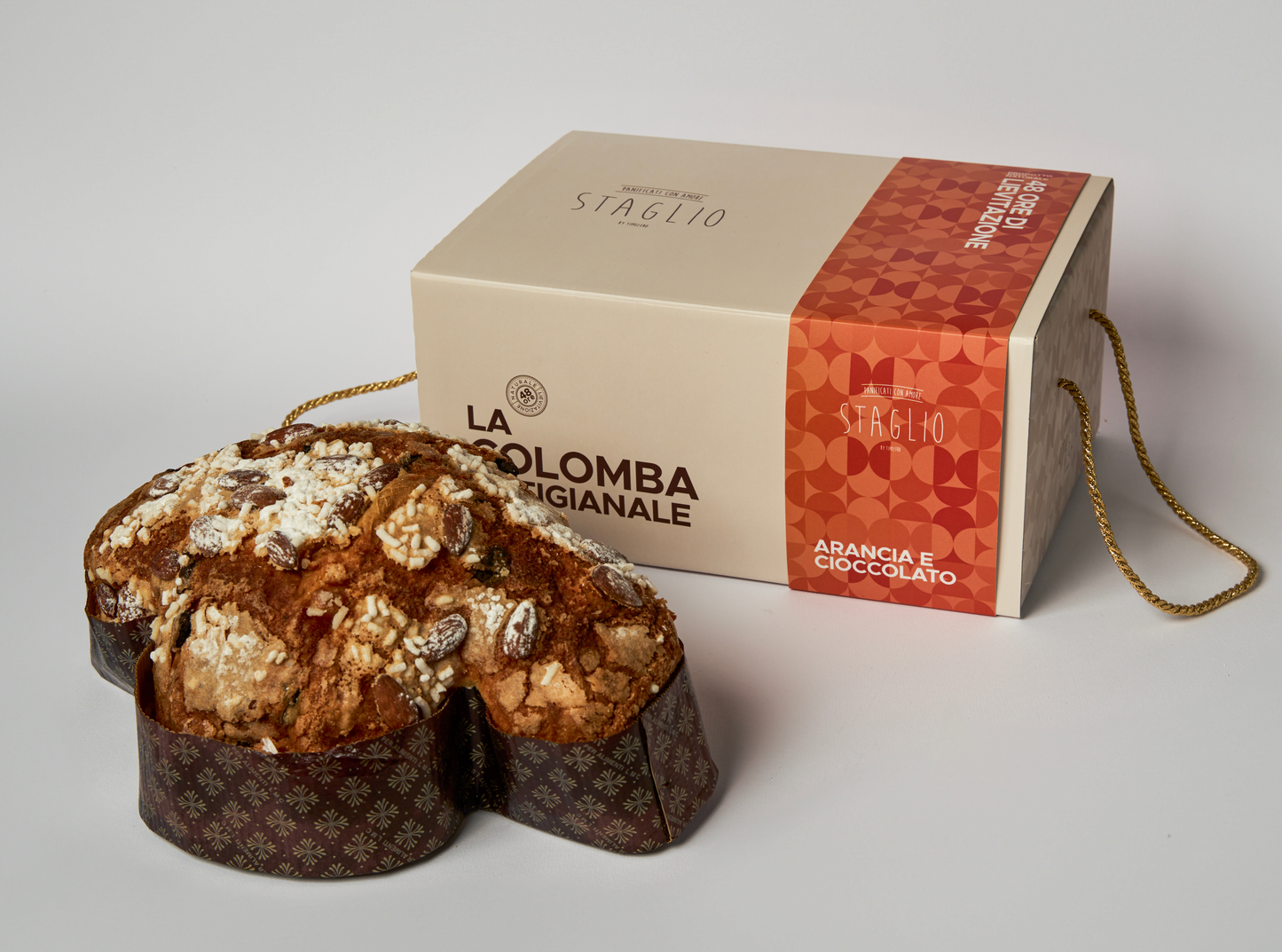 COLOMBA ARTIGIANALE GUSTO CIOCCOLATO E ARANCIA