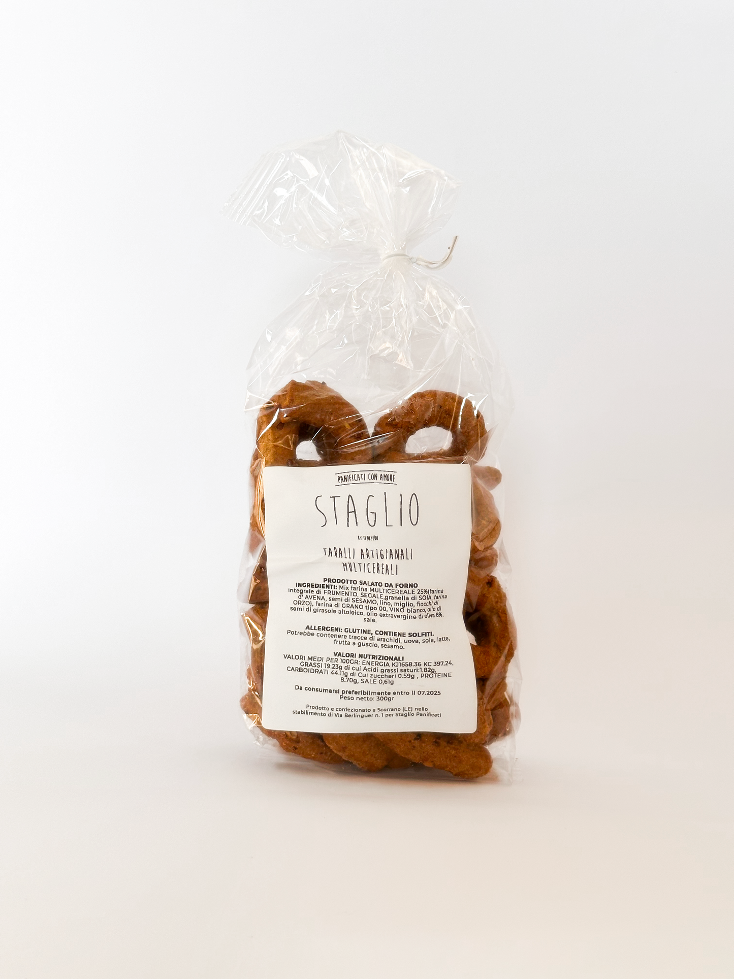 Taralli artigianali multicereali 300g